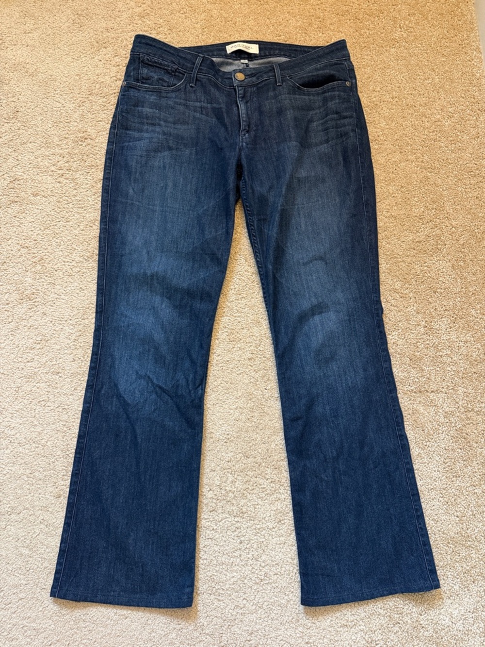 Habitual Y2K Dark Blue Bootcut Leg Jeans Size 30